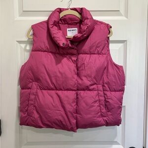 Old Navy Vibrant Pink Vest